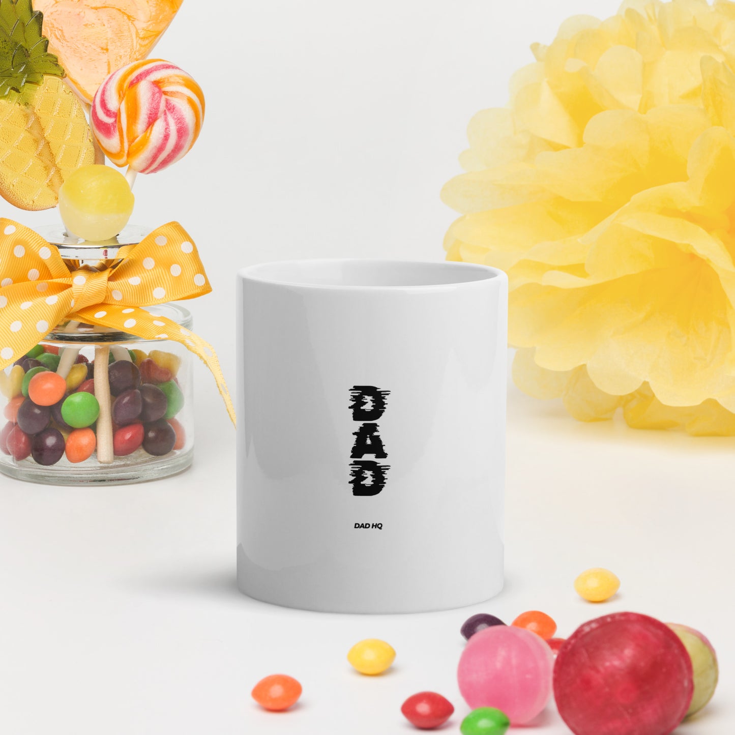 Dad HQ Ceramic Mug: Fuel Your Legacy