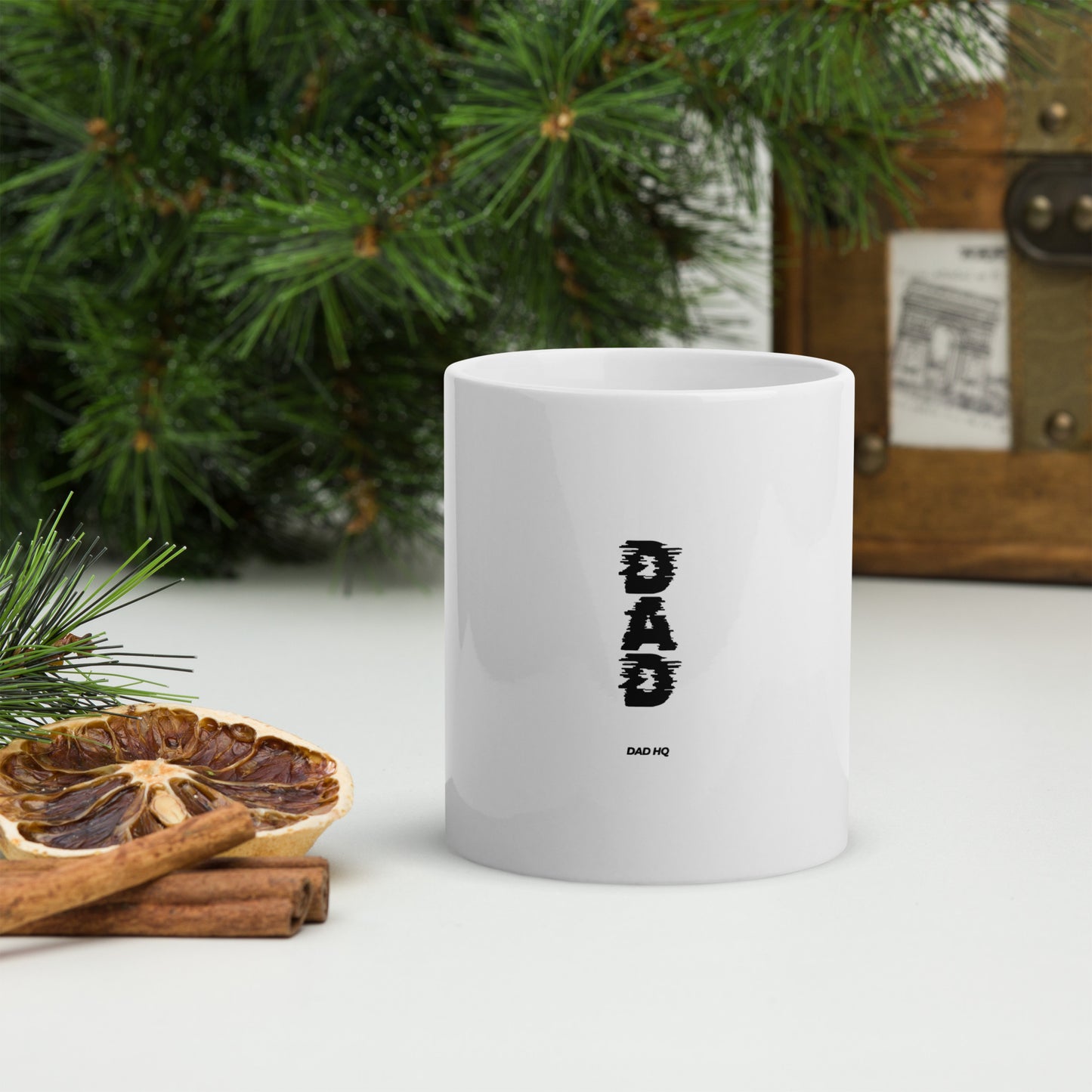 Dad HQ Ceramic Mug: Fuel Your Legacy